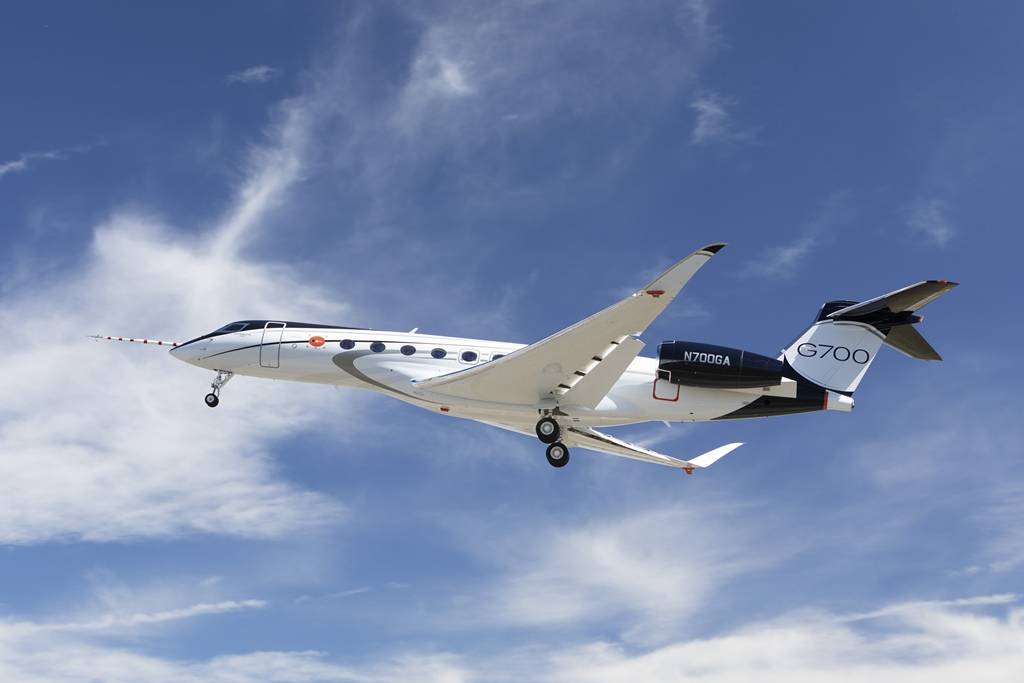 General Dynamics Announces Gulfstream G700 First Flight 