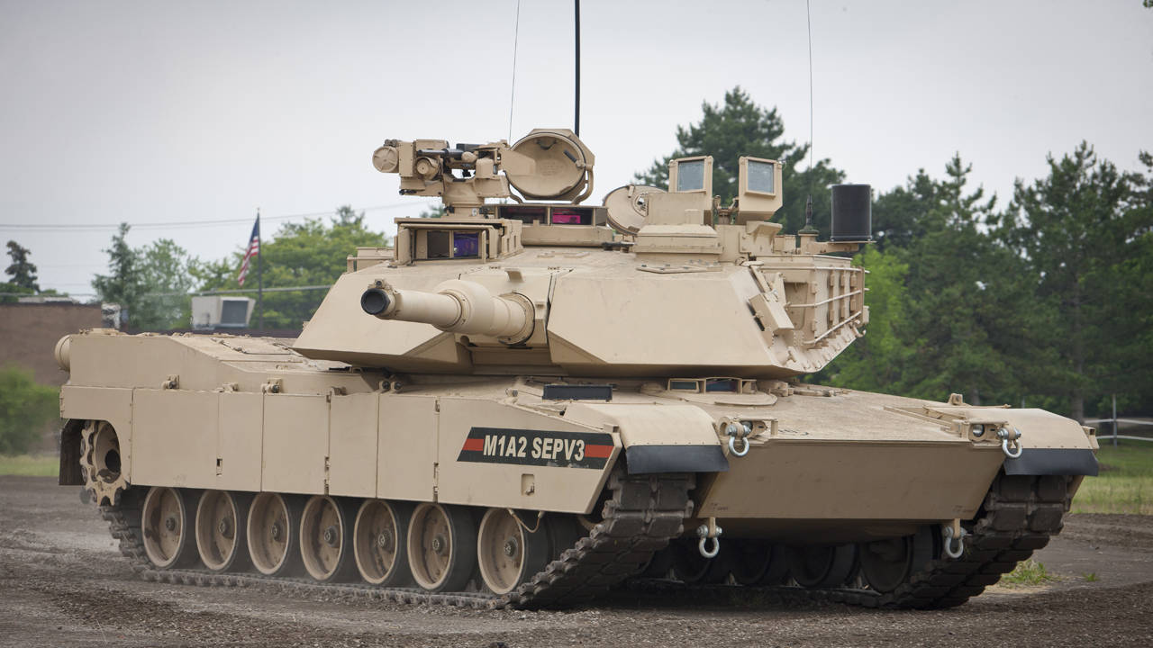 GDLS  M1A2 SEPv3 Abrams Main Battle Tank 