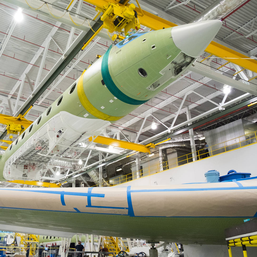 Gulfstream G650 production facility