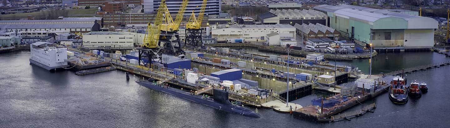 Shipyard at Electric Boat