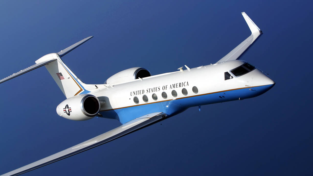 U.S. Air Force Gulfstream jet 