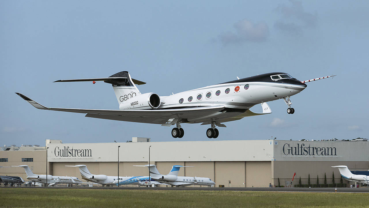 Gulfstream - G800 first flight 6-28-22