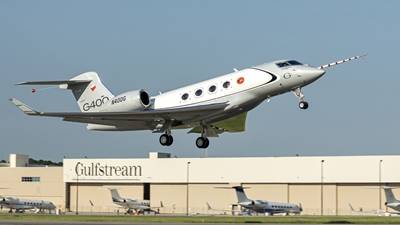 G400 1st flight