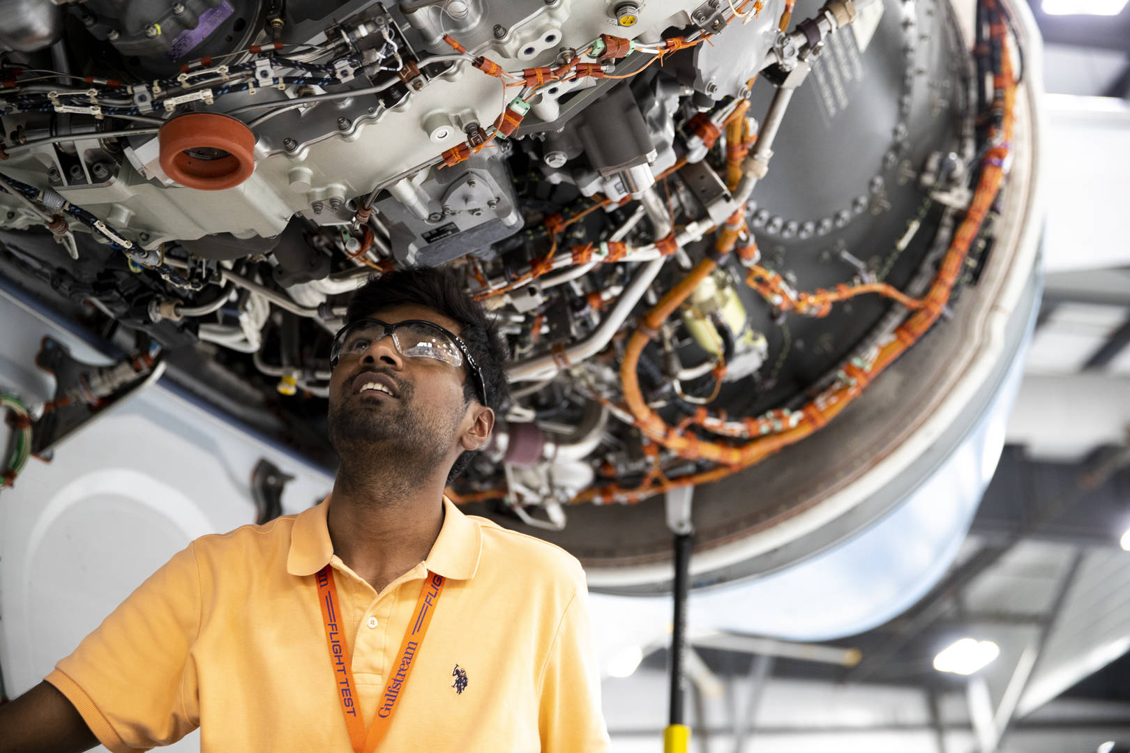 Cooperative learning program participant at Gulfstream